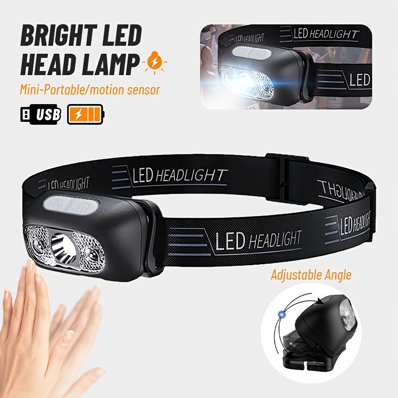 MACROCOSM Bright LED Camping Headlamp