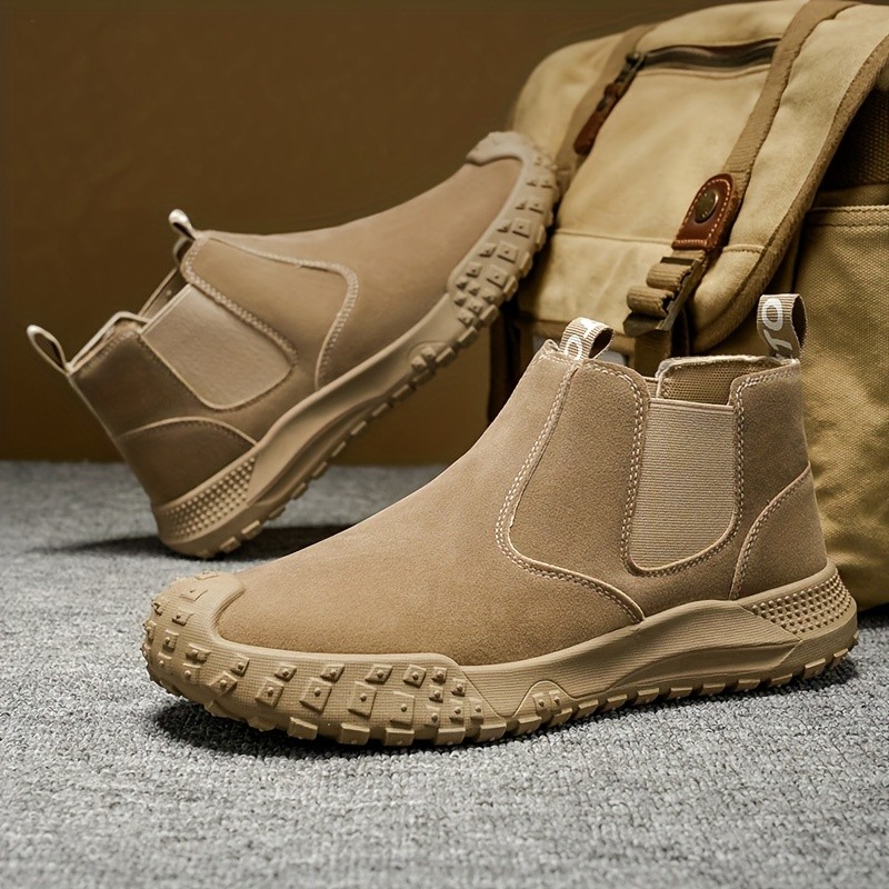 ZQBOBING Men's Brown Hiking & Casual Shoes