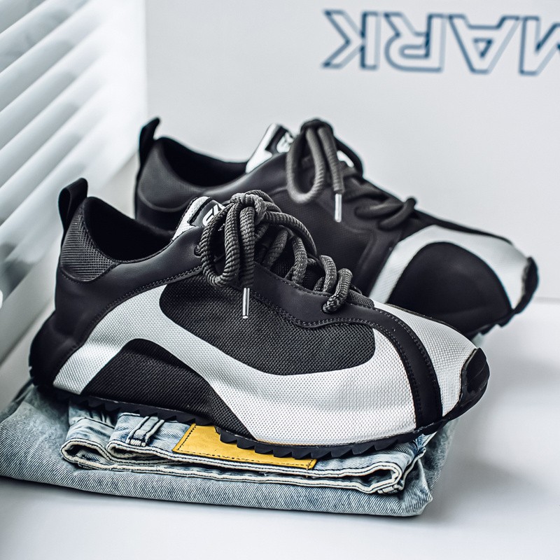 ZQBOBING Men's Soft-Sole Anti-Slip Running Shoes