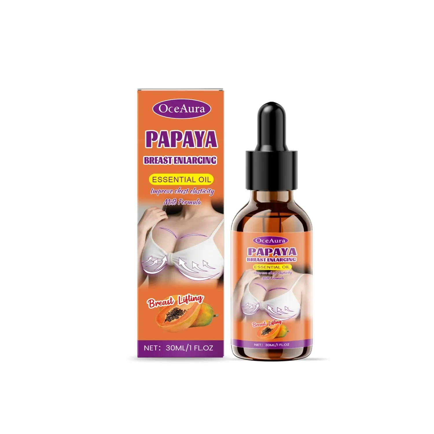 OceAura Papaya Breast Enlarging Essential Oil
