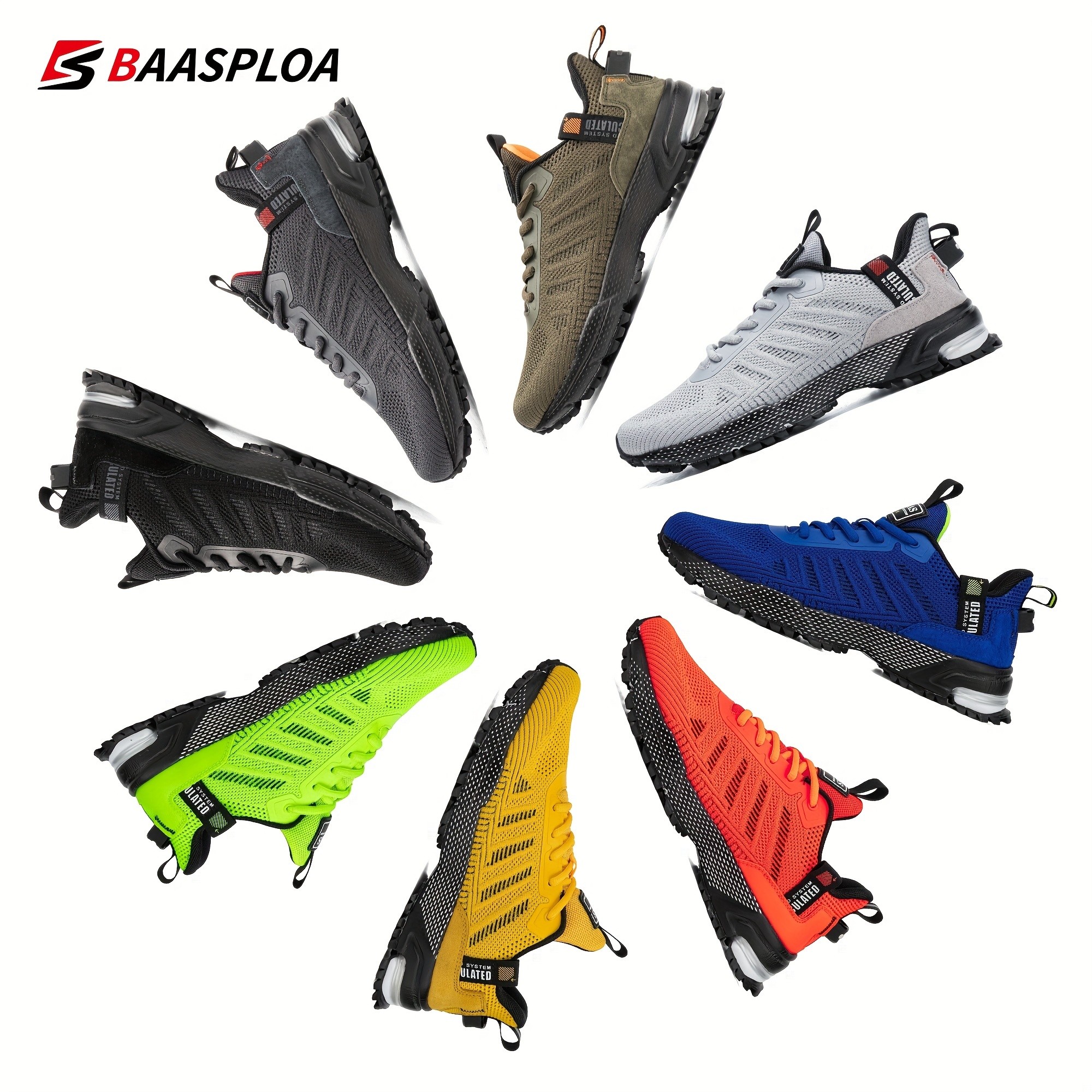 BAASPLOA Men's Sports Shoes