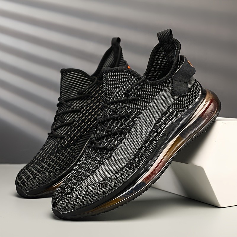 WANWEISI Men's Breathable Mesh Casual Sneakers