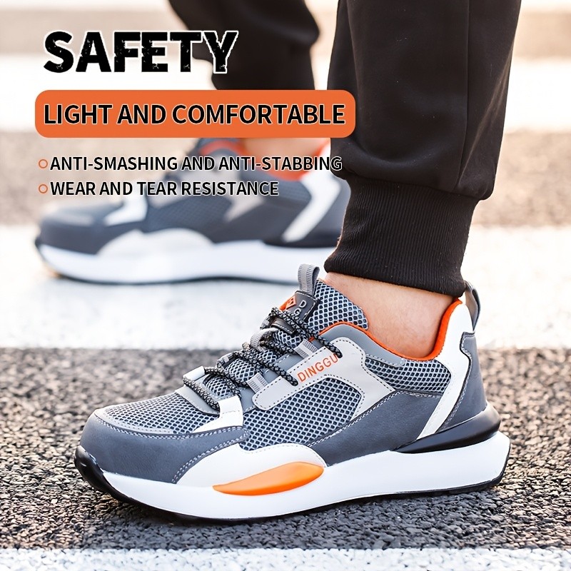 DINGGU Steel Toe Safety Shoes
