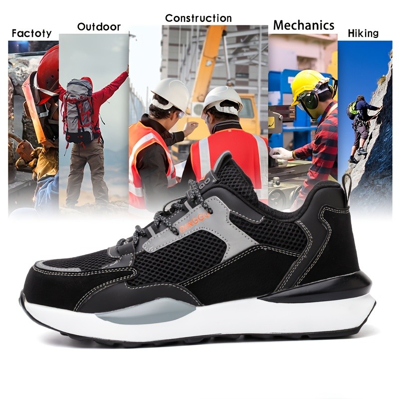 DINGGU Steel Toe Safety Shoes