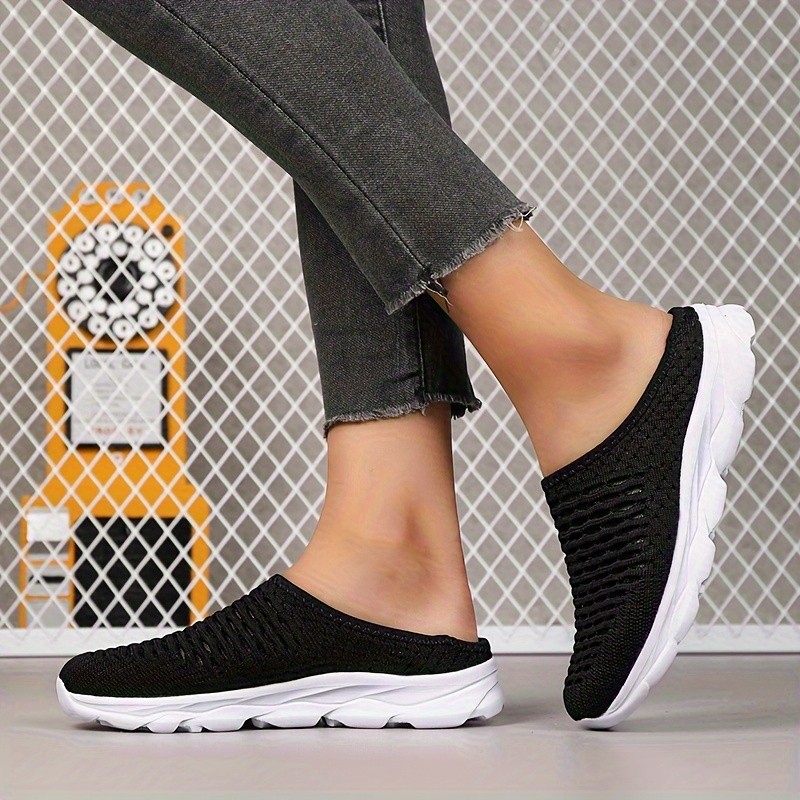 SEHM Women's Lightweight Comfortable Breathable Knit Slippers