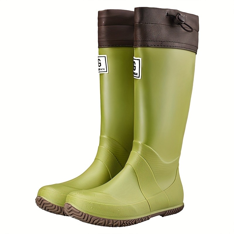 DTLCPX High-Top High Quality Non-Slip Rubber Boots