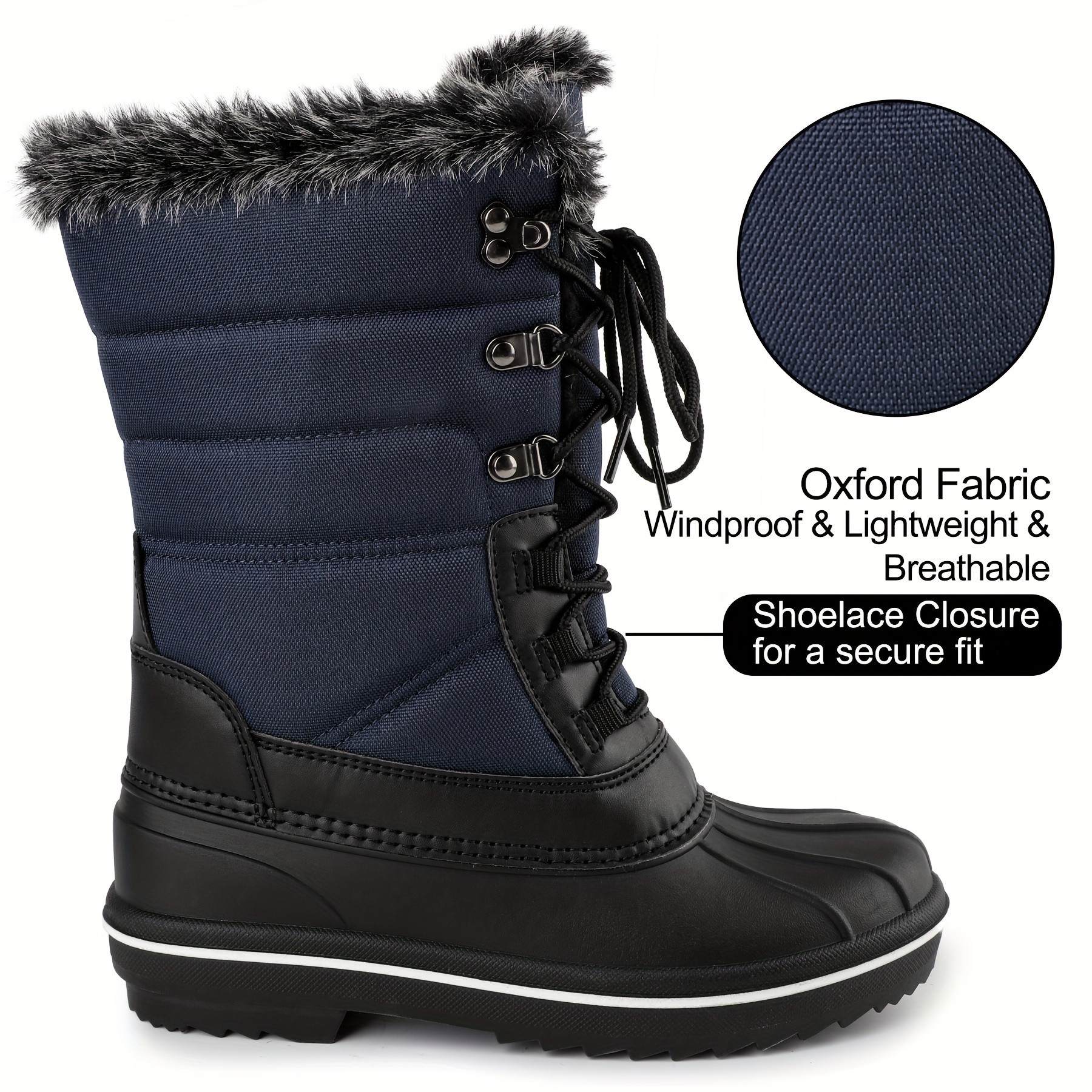 Riemot Winter Snow Boots