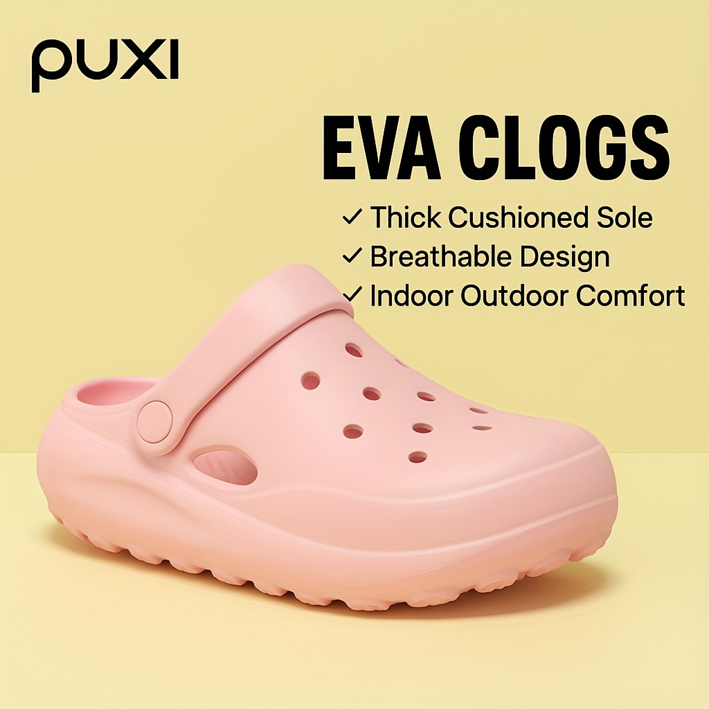 PUXI Cloud Slides Clog Shoes for Women and Men