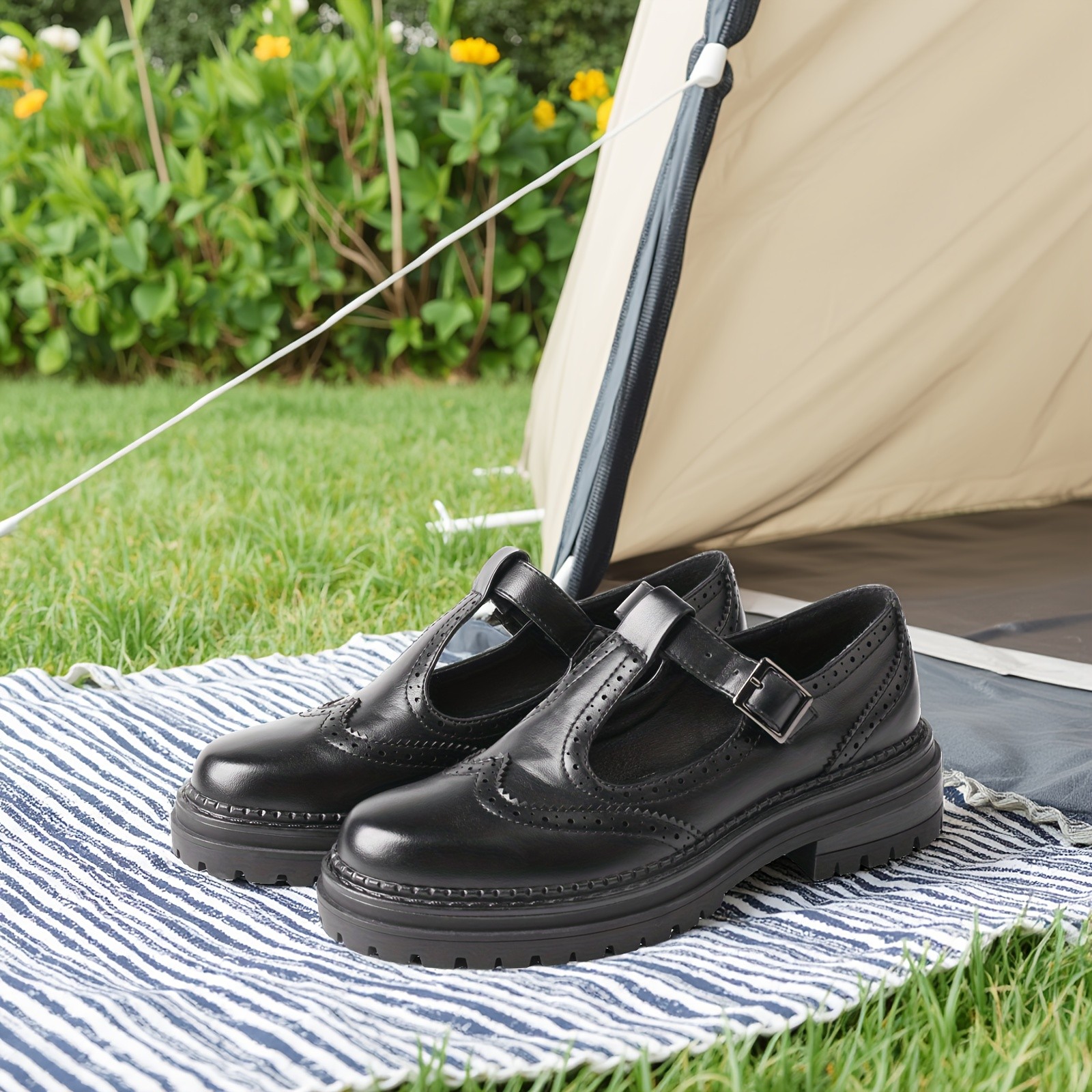 TMA EYES Brogue-Style Womens Shoes