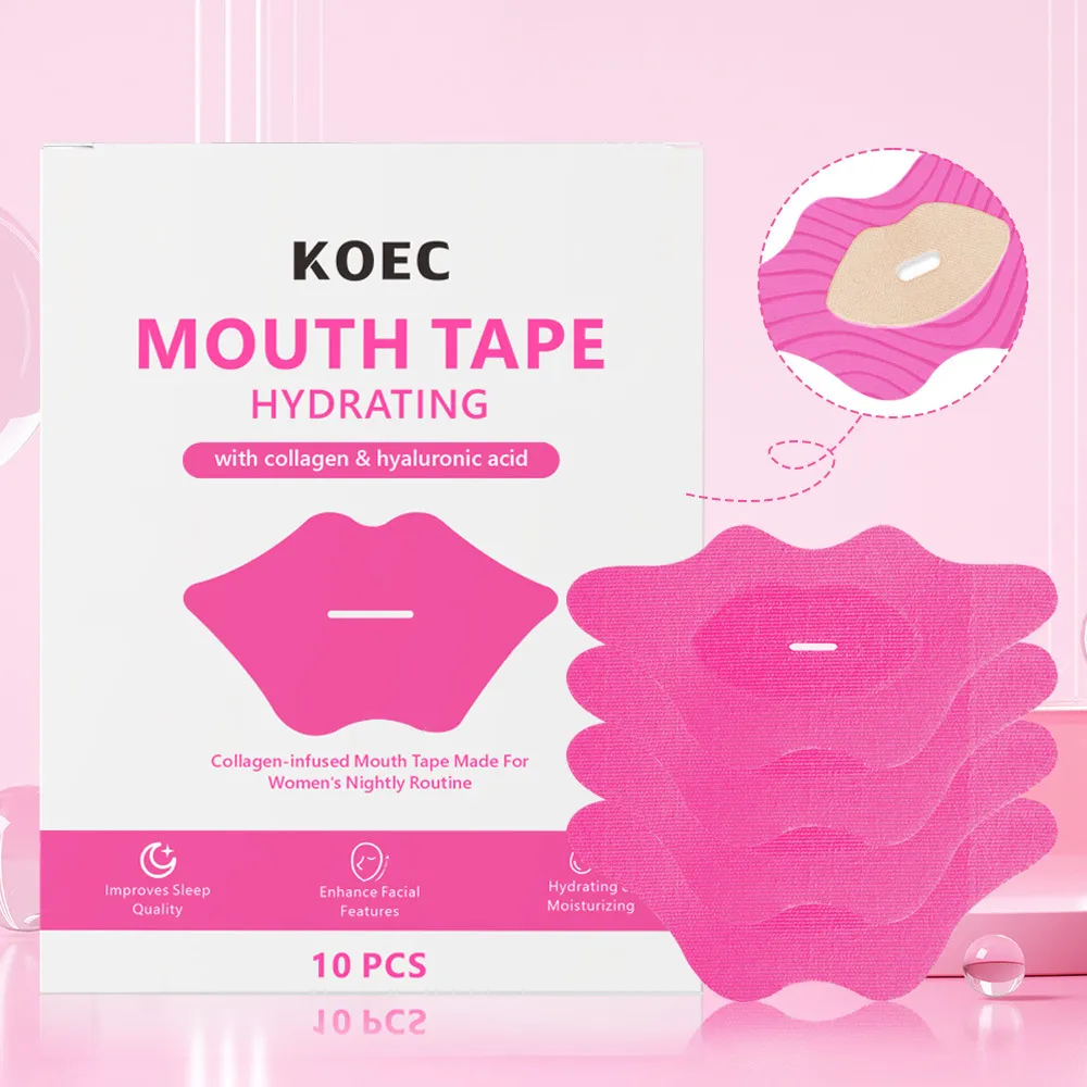 KOEC Hydrogel Moisturizing Sleep Breathing Mouth Seal 10pc