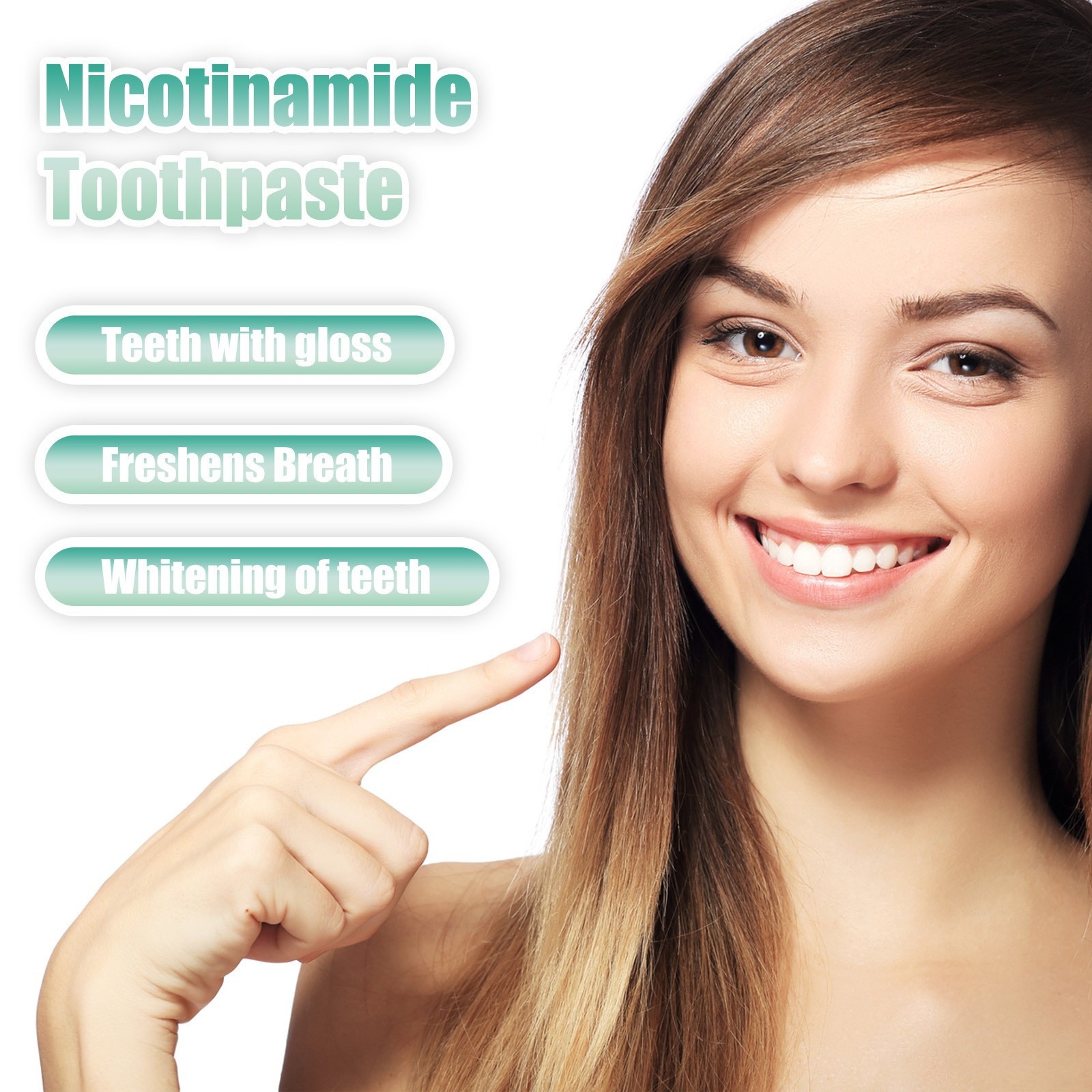 Oralhoe Nicotinamide Toothpaste  Freshen Your Breath, Whiten Your Teeth