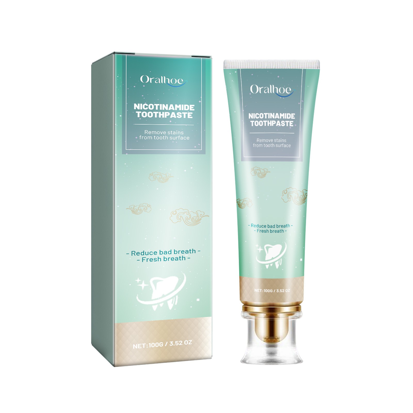 Oralhoe Nicotinamide Toothpaste  Freshen Your Breath, Whiten Your Teeth