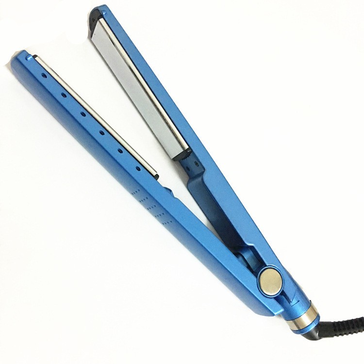 Sleek Ceramic Hair Straightener  Blue Edition