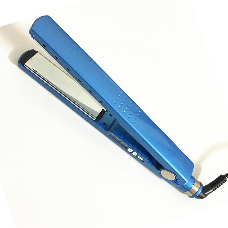 Sleek Ceramic Hair Straightener  Blue Edition