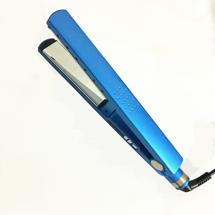 Sleek Ceramic Hair Straightener  Blue Edition
