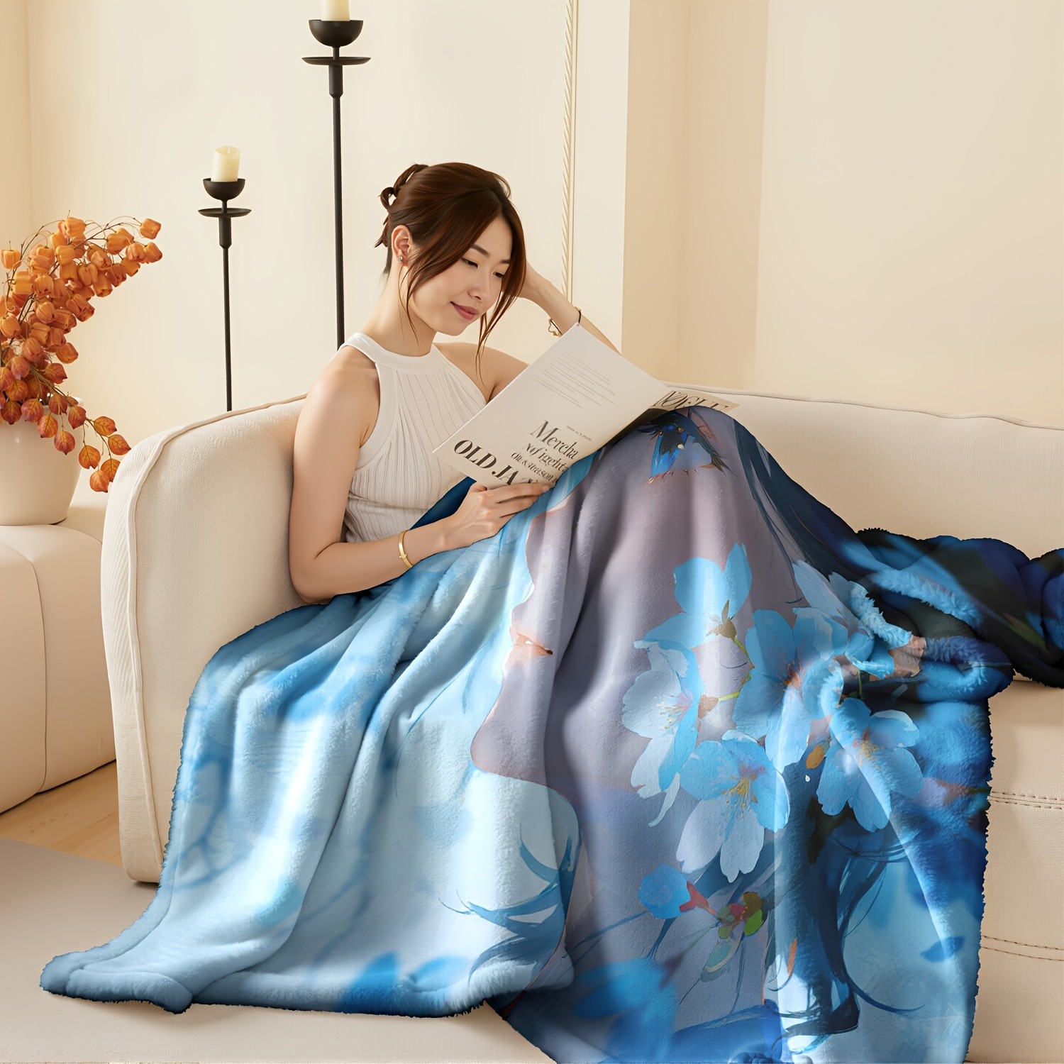 HEZOM Ultra-Soft Flannel & Milk Fleece Blanket | 300GSM