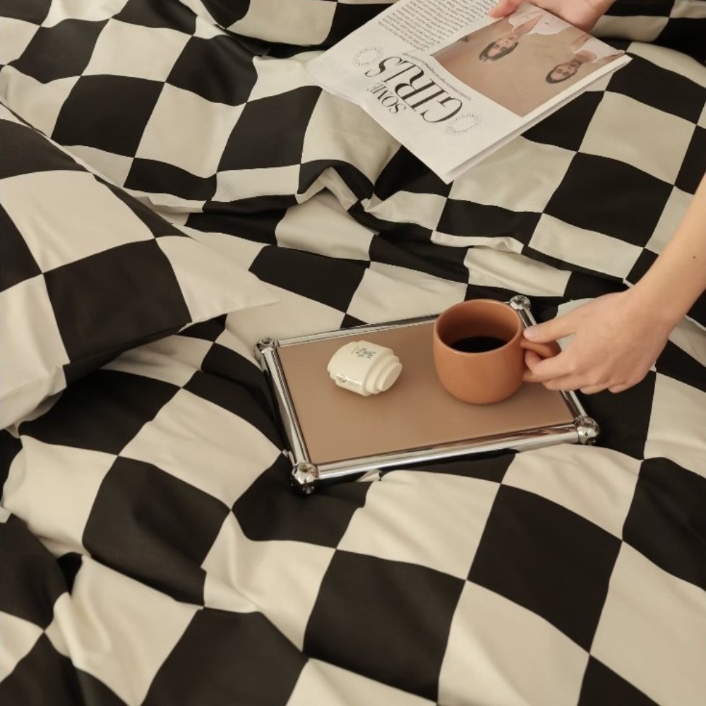 HERTALK Halloween and Christmas Themed Duvet Cover Set