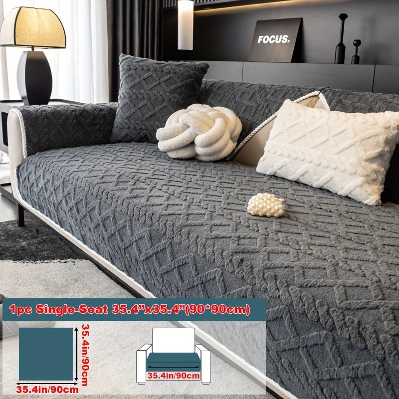 TIANXINBAOBEI Plush Sofa Cushion