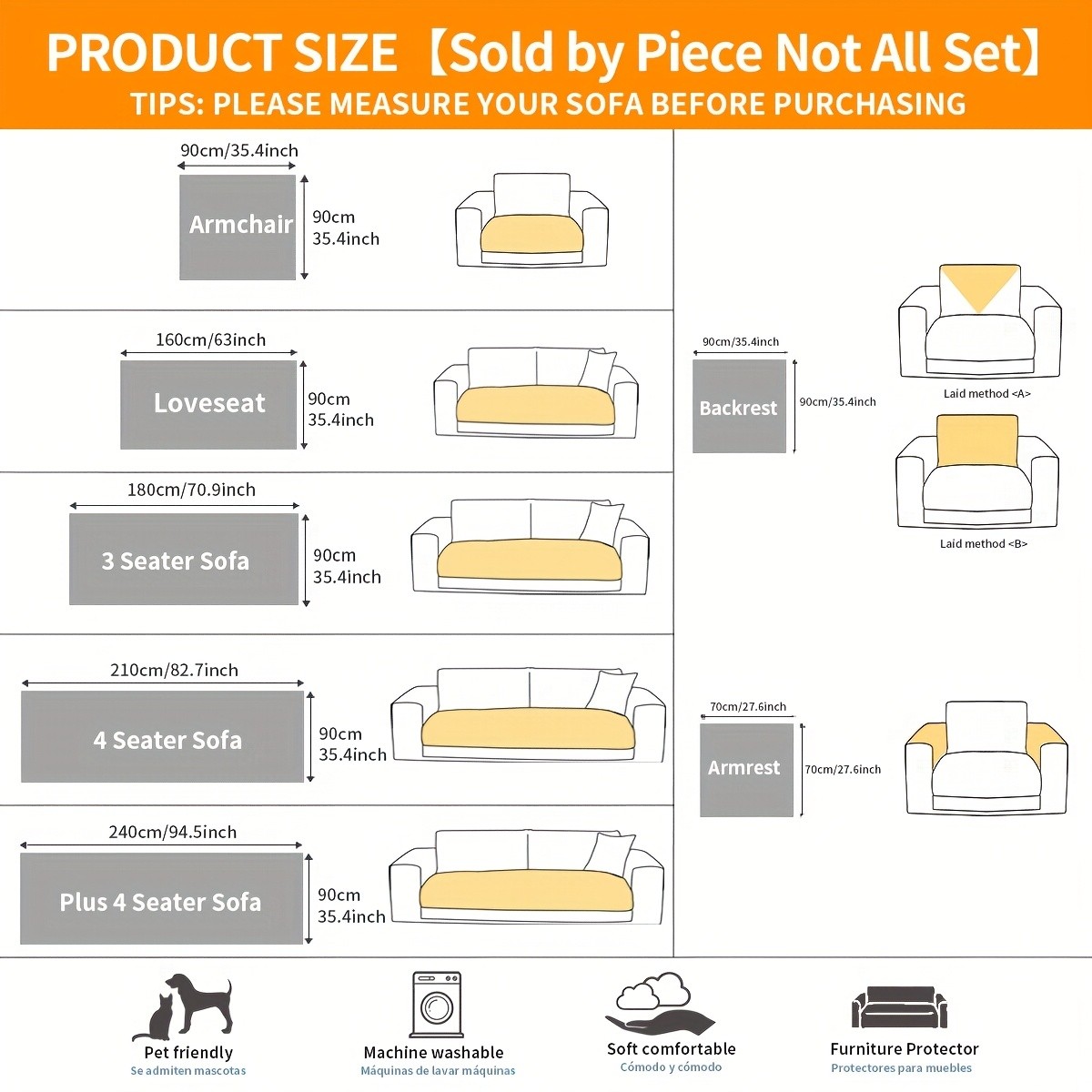 PJLZJFBY Spring Floral Pattern Sofa Cushion