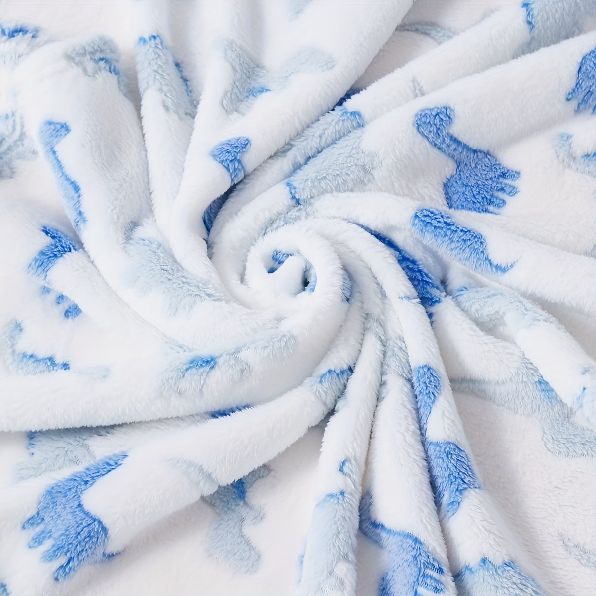 Mini Eggs Autumn and Winter Blanket with Dinosaur Patterns