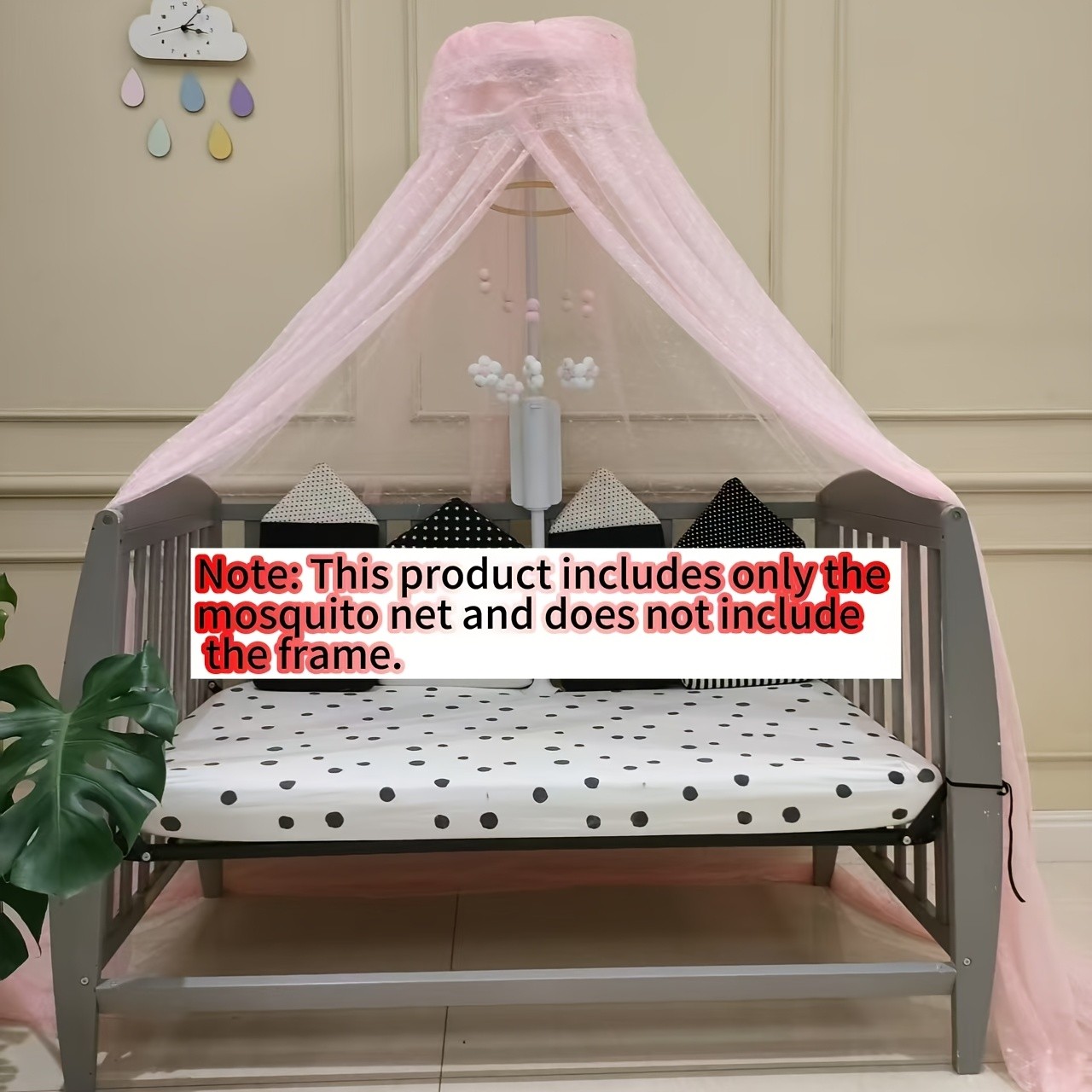 MIIYOUNG Youngsters Crib Mosquito Net