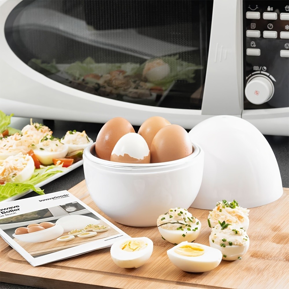 AMRIVER 4-Egg Microwave Egg Cooker