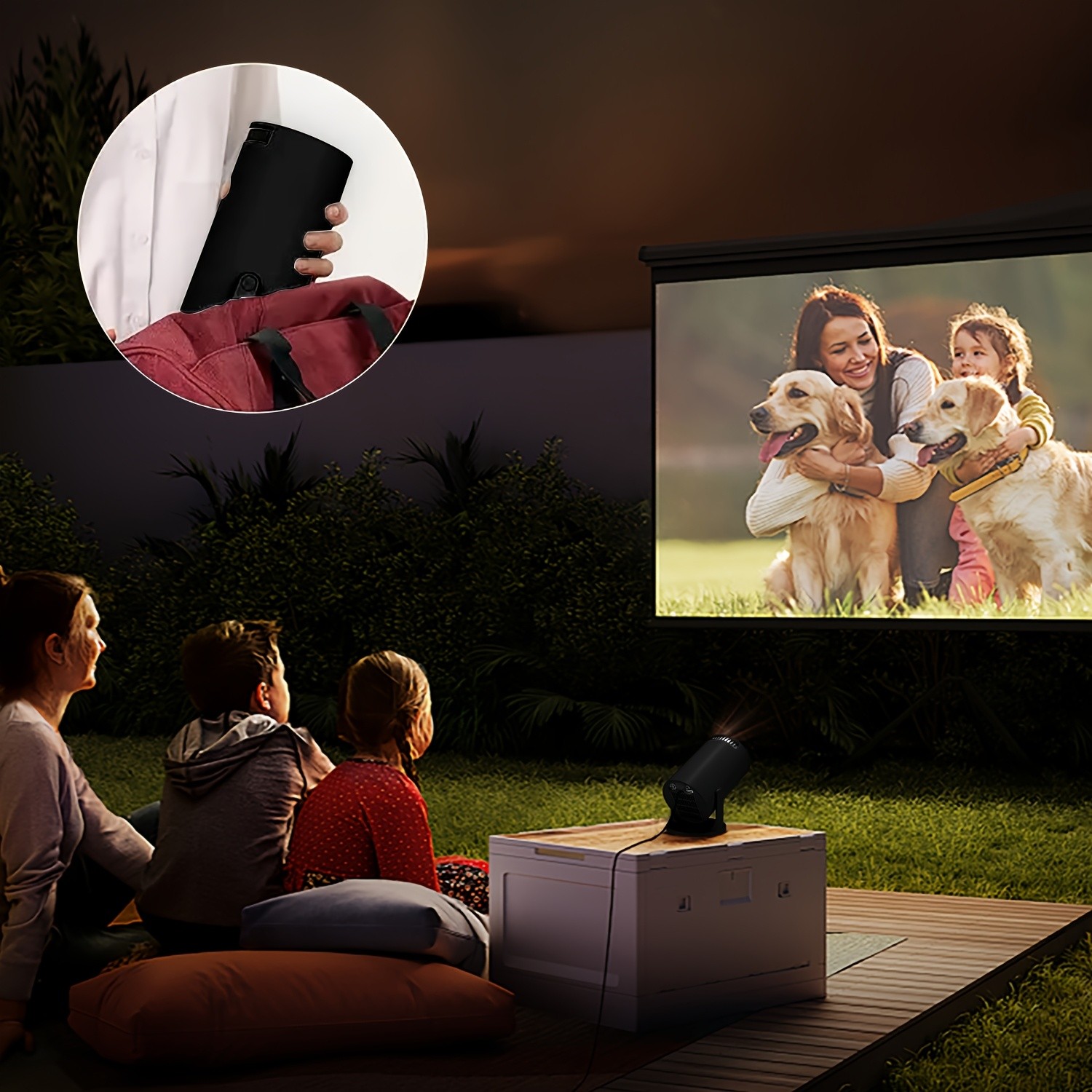 AIMPIRE Ultra-Portable Mini Projector