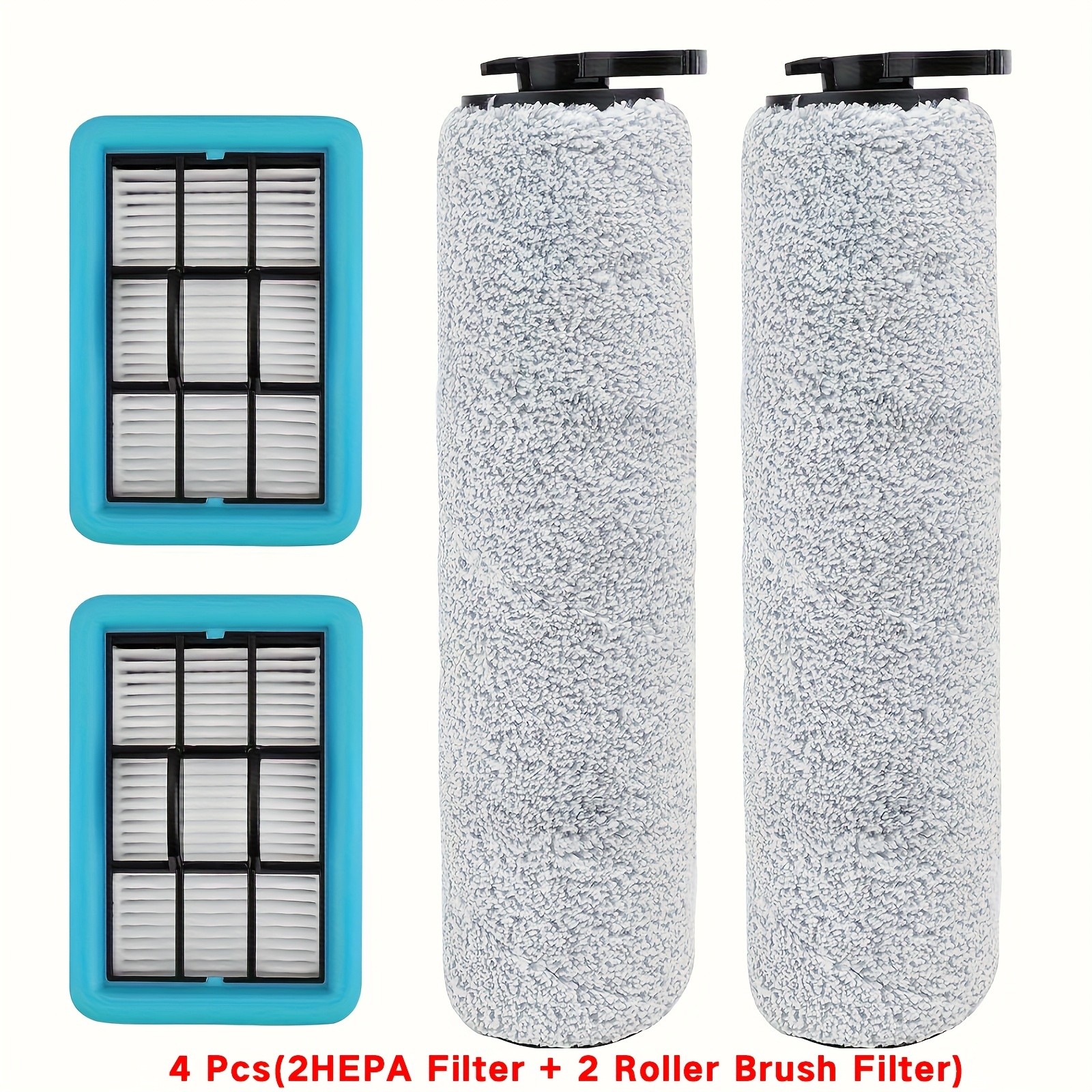 Home Times Roller Brush Filter for Bissell Crosswave HF2/3845N/3831 Floor Scrubber