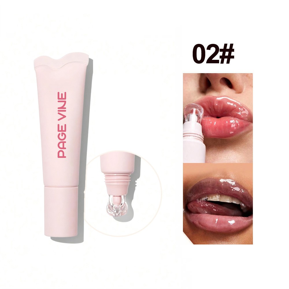 PAGE VINE Lip Gloss - Moisturizing and Shiny Formula