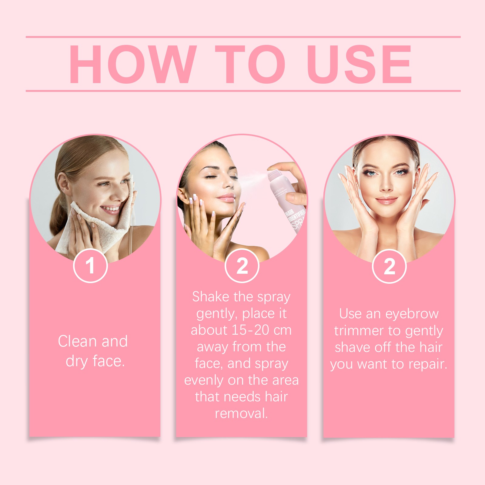 JAY SUING Hair Identifier Spray  Smooth and Effortless Hair Removal Experience