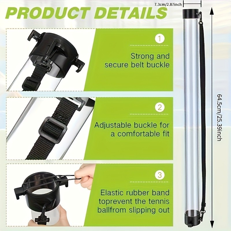 SPORTULI Portable Tennis Bag with Shoulder Strap