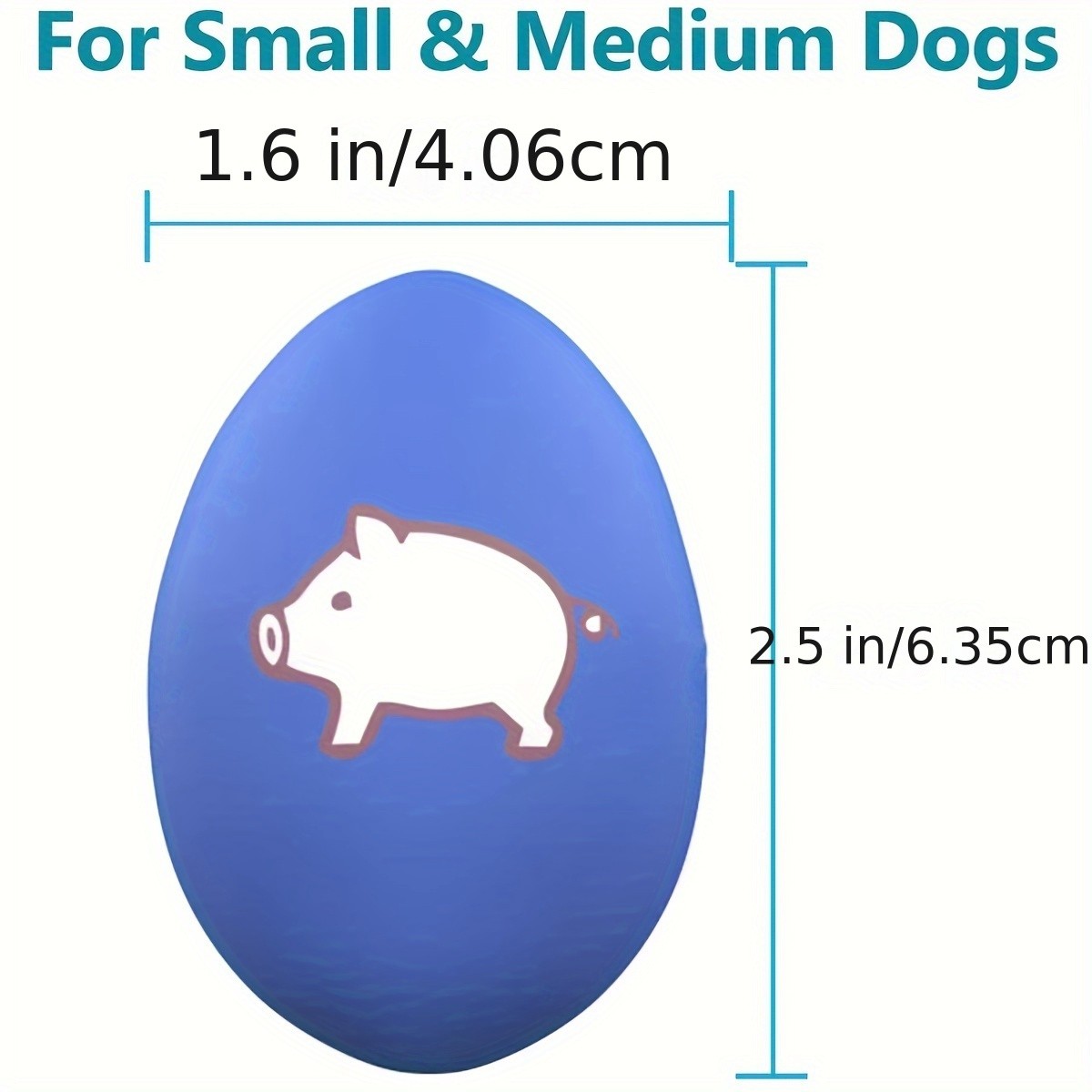 SCHITEC 8pcs/10pcs Squeaky Latex Bouncy Eggs