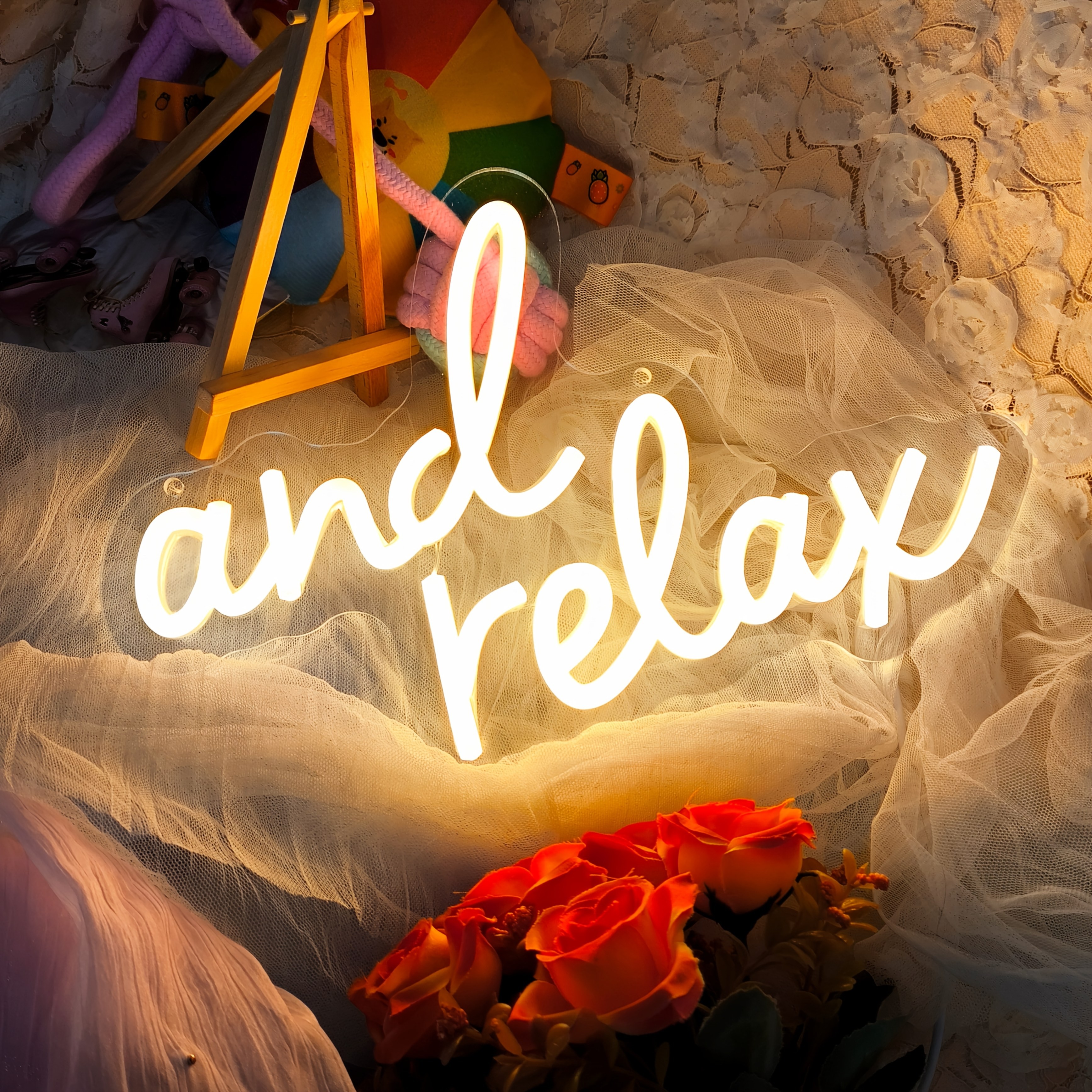 LIUYANG And Relax Neon Sign for Wall Decor