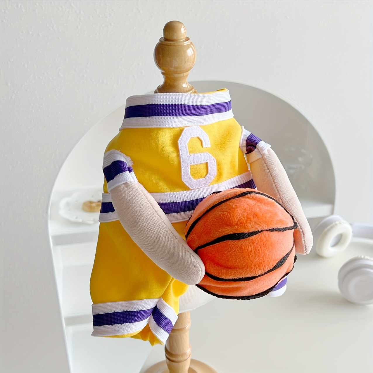 BAMDA Dog Basketball Player Outfit