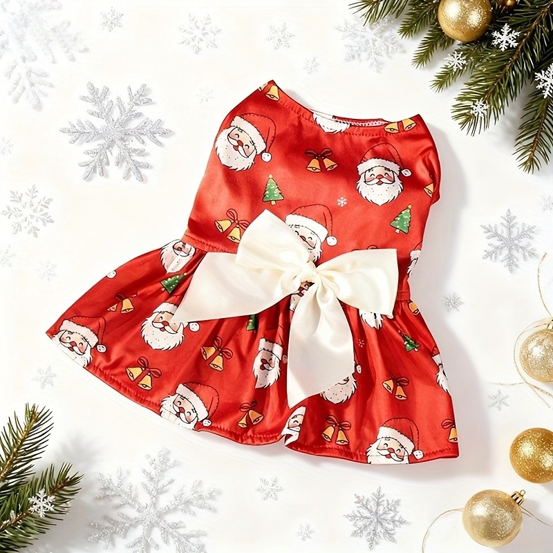 BAMDA Christmas Dog Dress