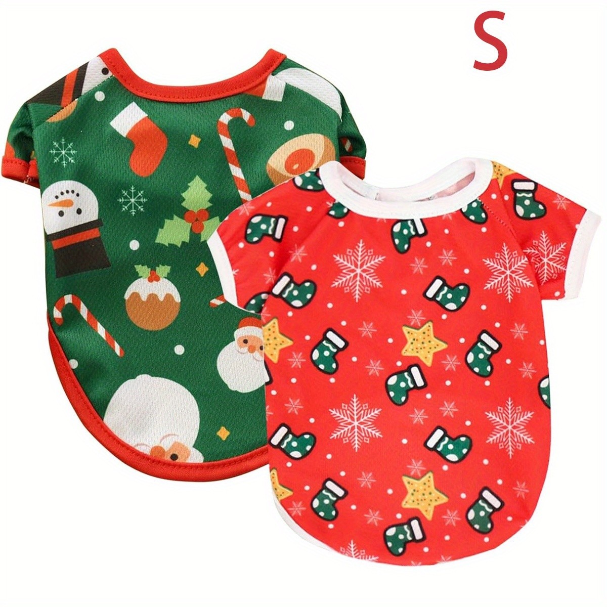 TheaPro 2-Pack Christmas Dog & Cat Costumes