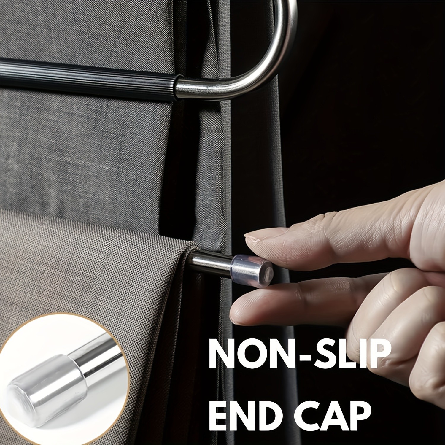 TheaPro 2/4pcs S-Shaped Pants Hangers