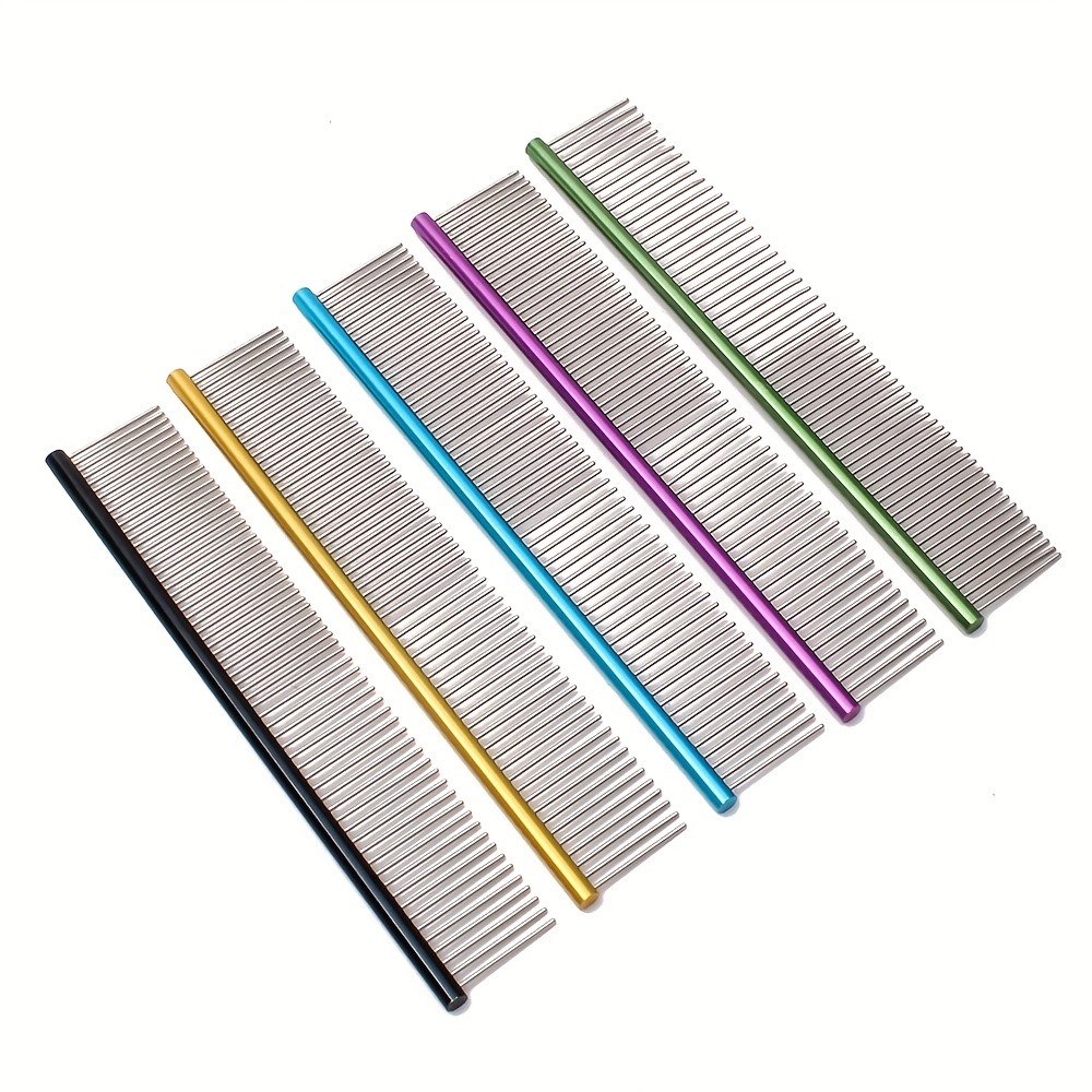 Purple Dragon Aviation Aluminum Pet Grooming Comb