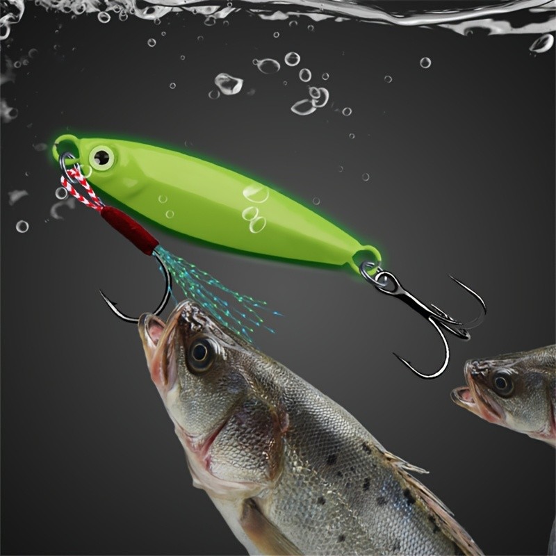 WYSUMMER 5pcs Luminous Fishing Bait Set