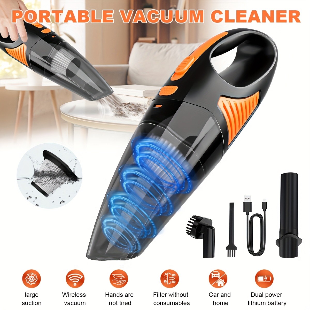 SERVOMASTER Handheld Vacuum