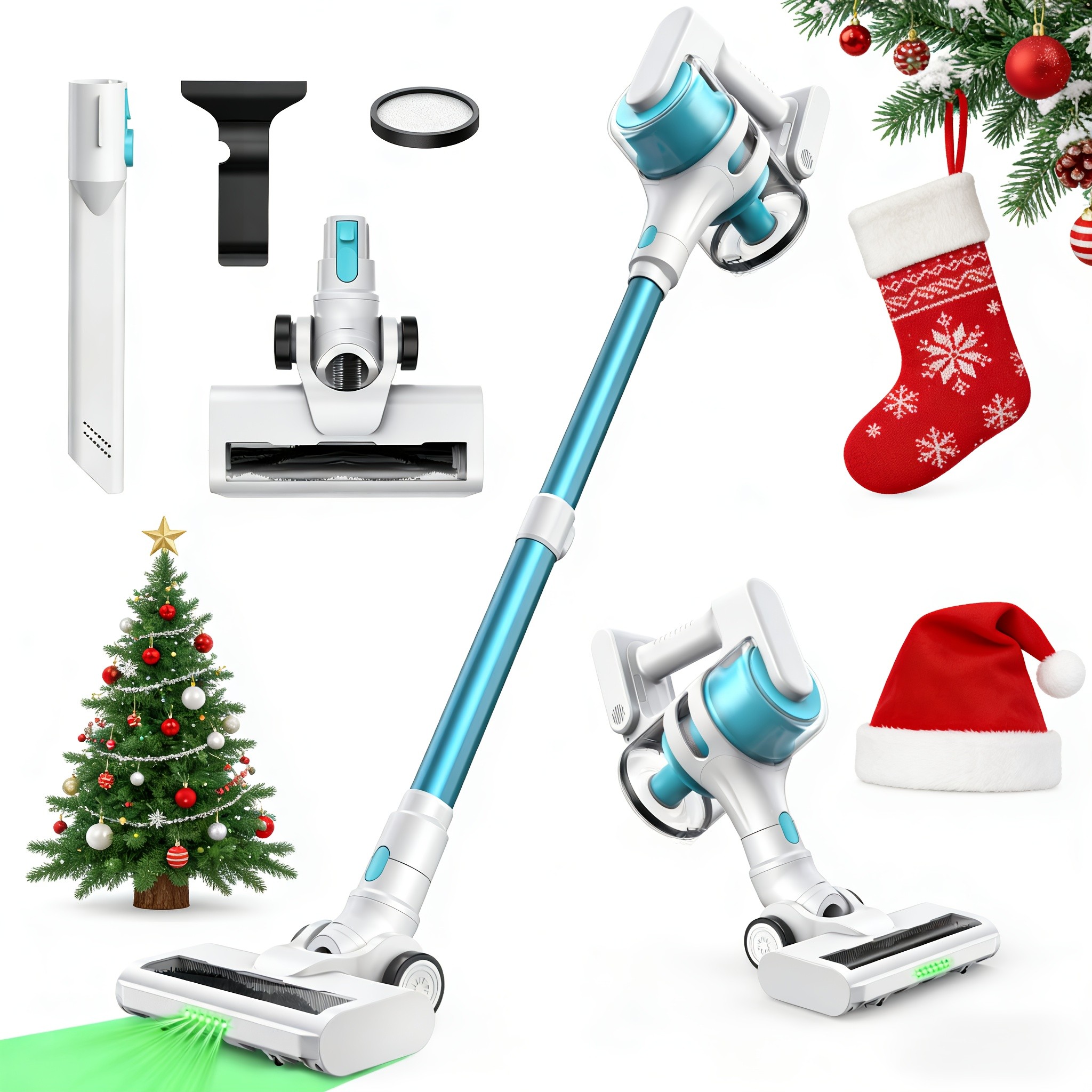 MOOSOO Cordless Vacuum Cleaner S6