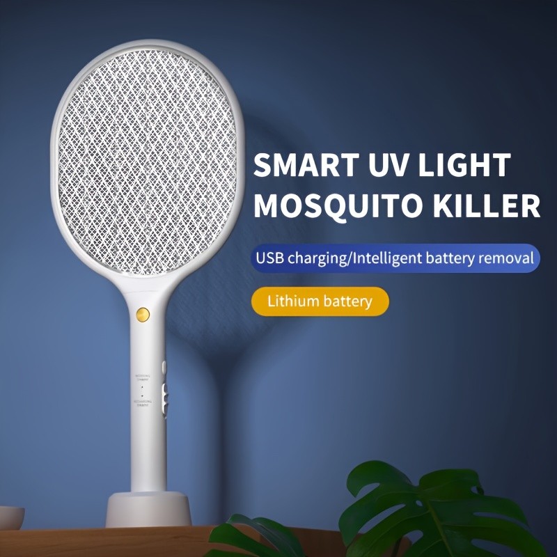 MOOSOO 2pcs Rechargeable Electric Fly Swatter