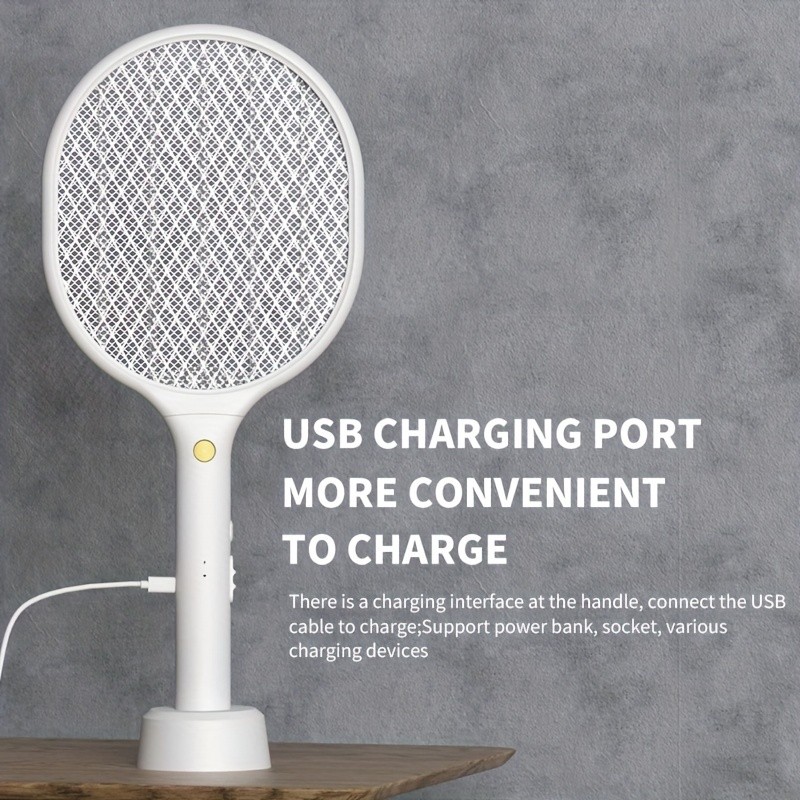 MOOSOO 2pcs Rechargeable Electric Fly Swatter