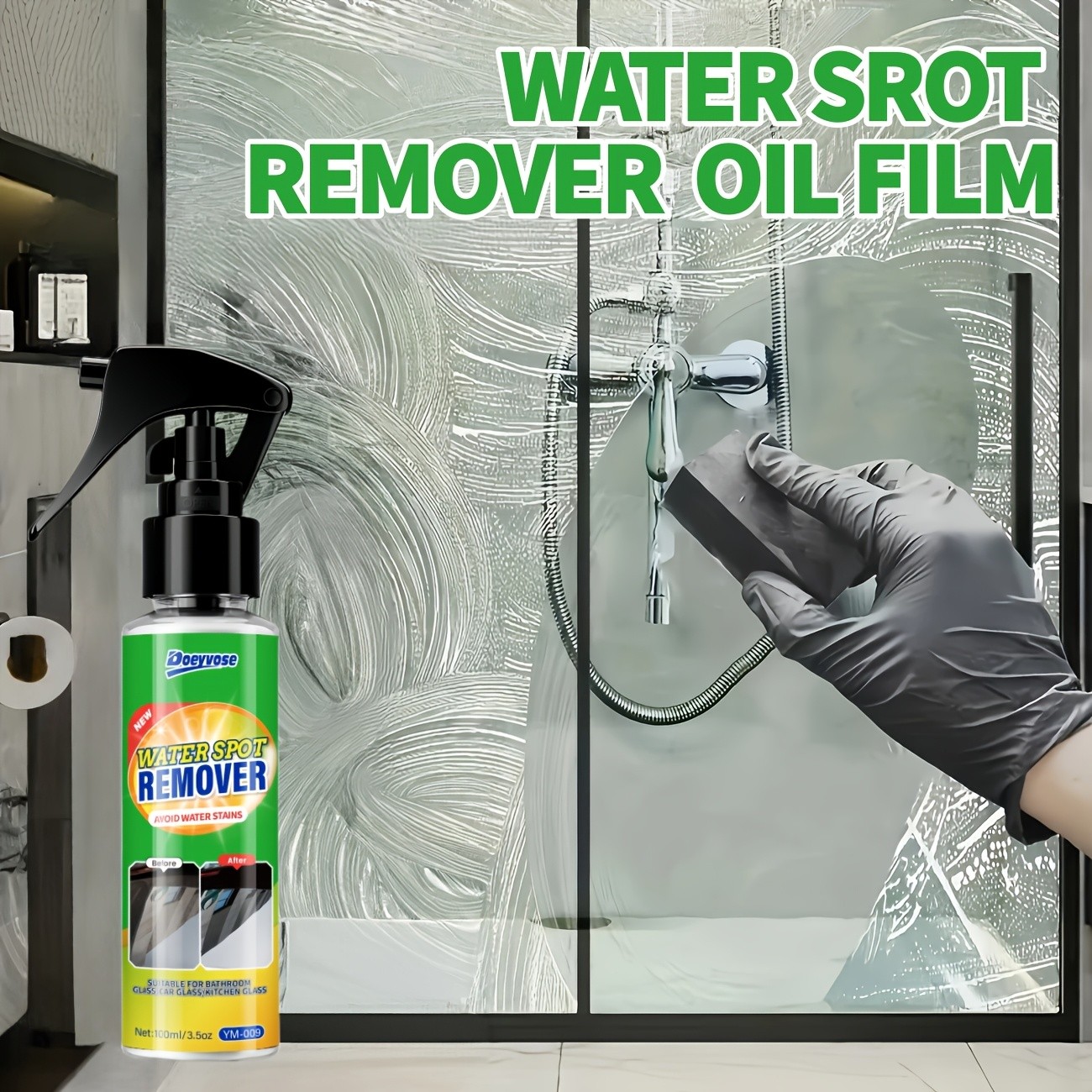 Doeyvose 100ml Heavy-Duty Marine-Grade Water Stain Remover Spray