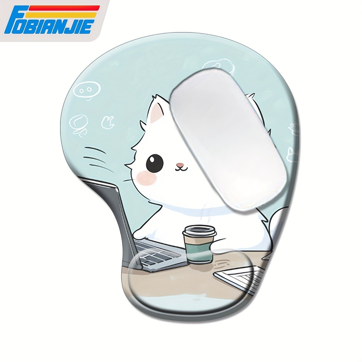 FOBIANJIE Ergonomic Mouse Pad with Wrist Support