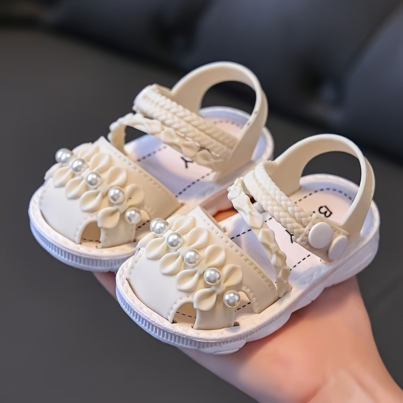 VICVAIT 2025 Girls' Sandals with Hollow Design