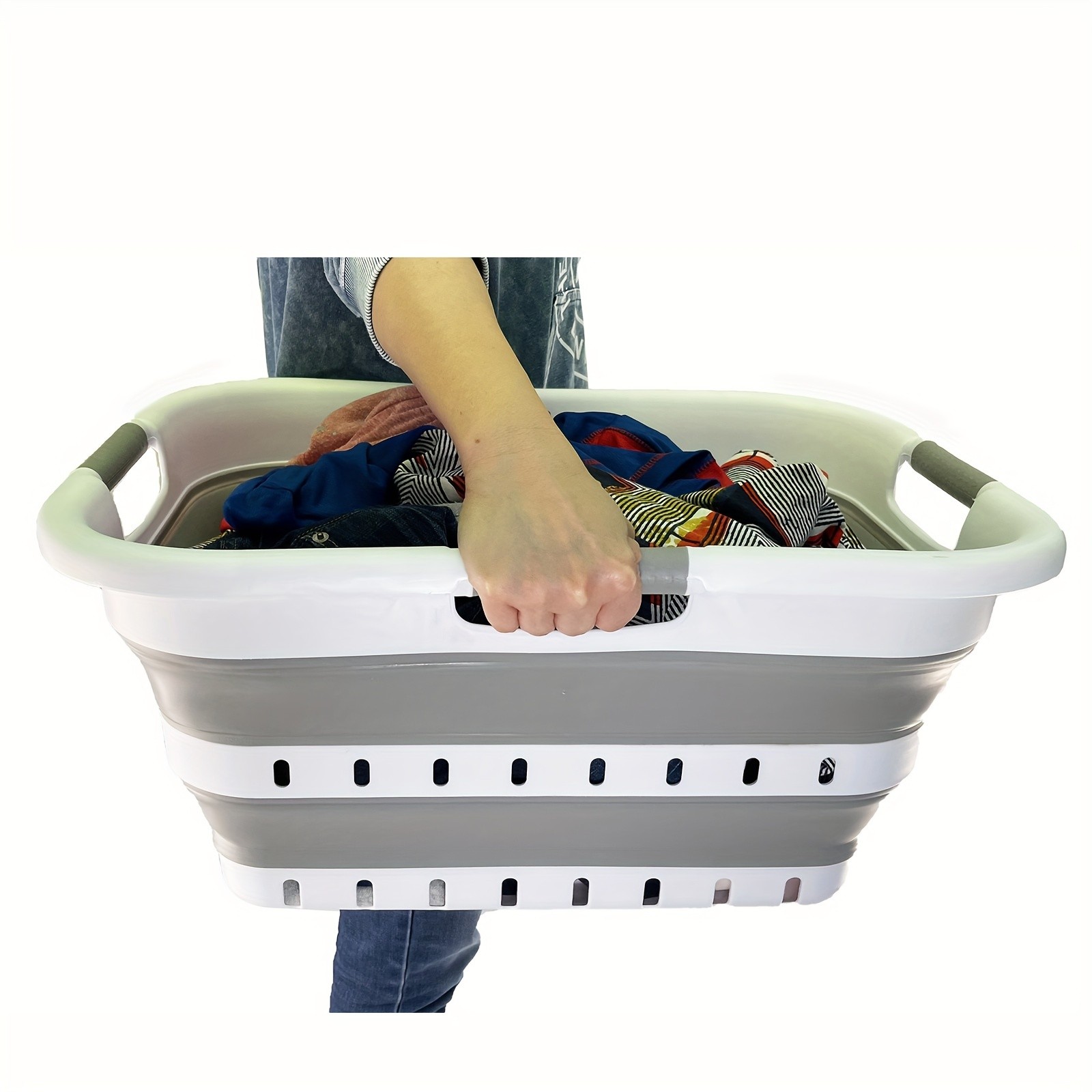 SAMMART Classic Collapsible Laundry Basket