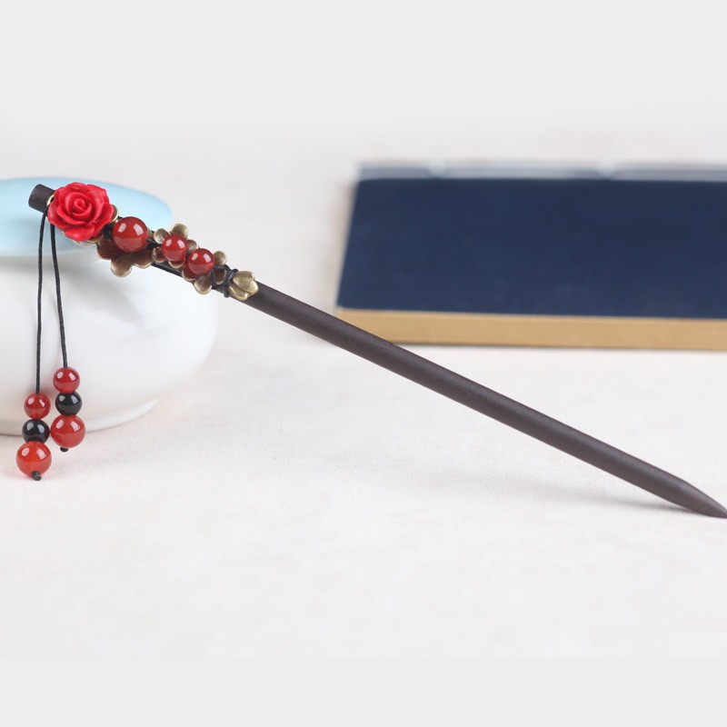 Chinese Style Headdress  Elegant Hairpin for Traditional Beauty