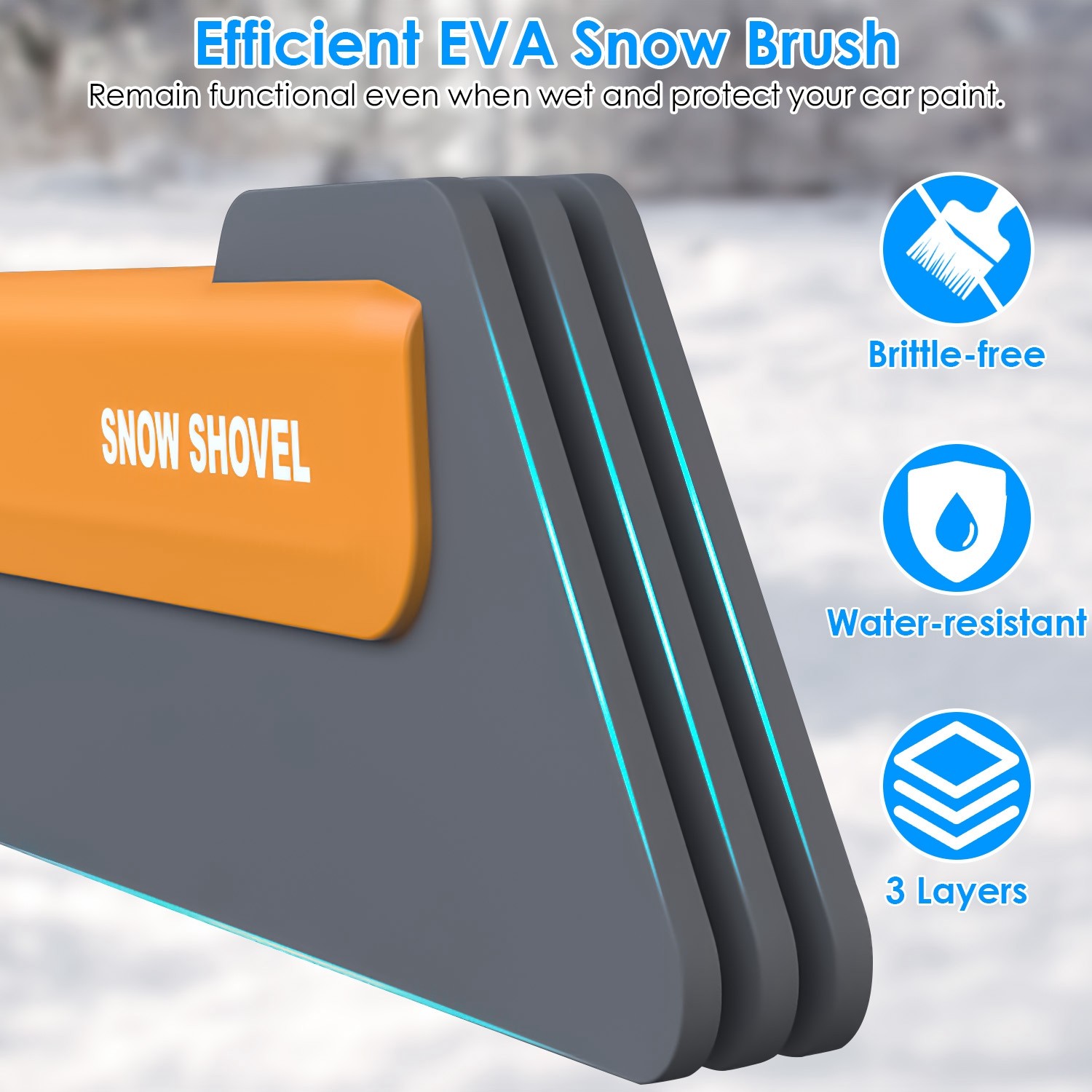 3-in-1 Extendable Snow Removal Tool  Ultimate Winter Solution