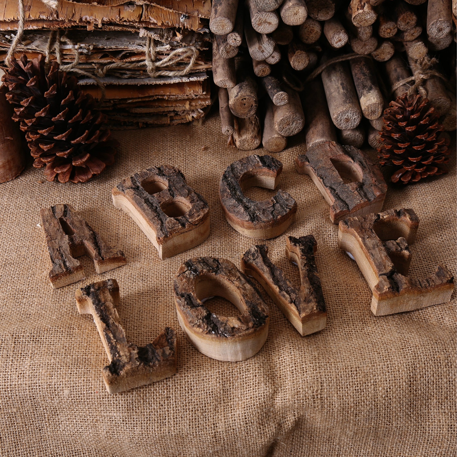 Wood Letters